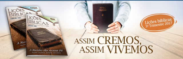 Declaração de Fé nas Lições Bíblicas