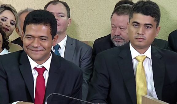 luciano Leitoa e seu Vice João Rodolfo