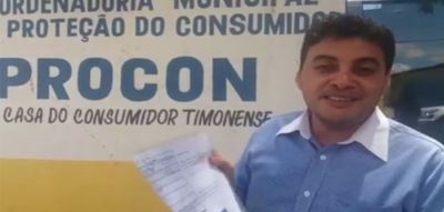 Valdinar Viana processa banco